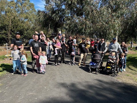 Media release - 2025.09.12 - Man With A Pram brings families together on Father’s Day weekend - Image 1.jpg