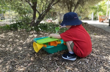 Child playing