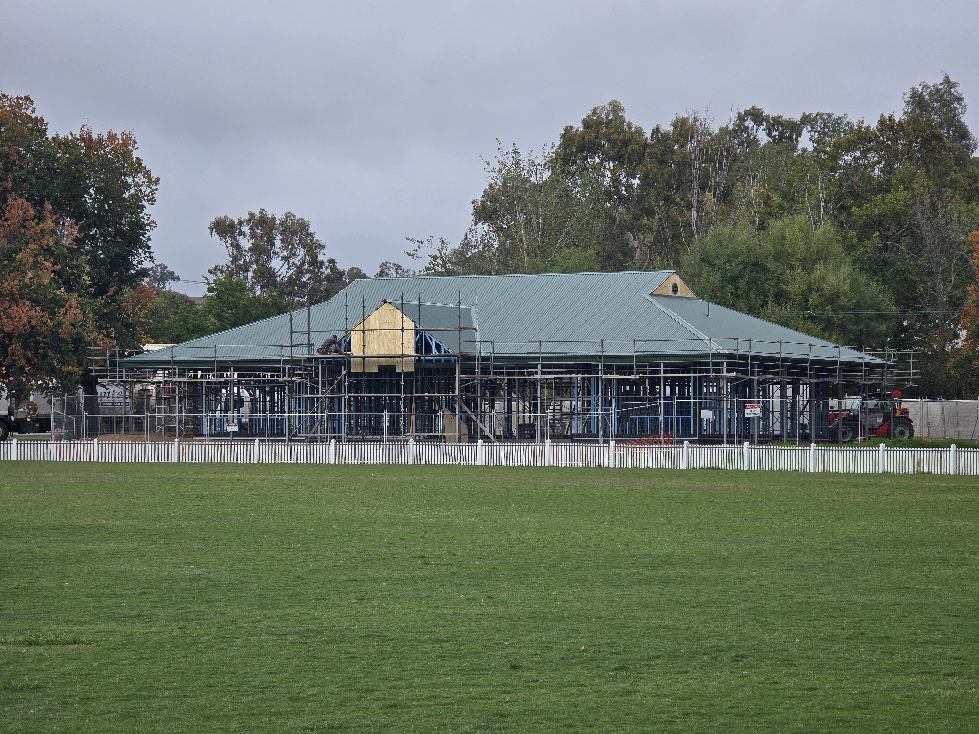 Lords Pavilion Construction